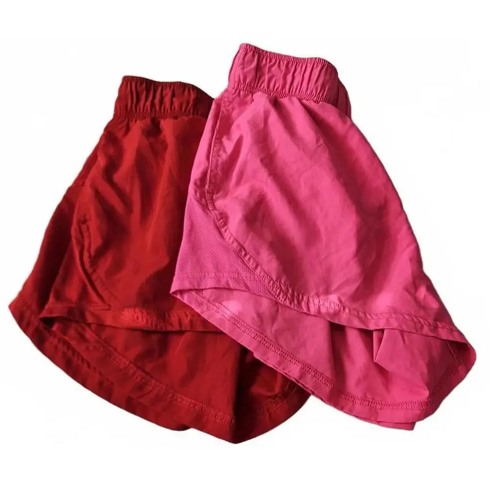 Athletic Works Set of 2 Women's‎ Casual Shorts - Red and Pink Size XS/S